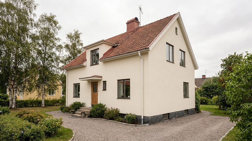 Omputsning av fasad