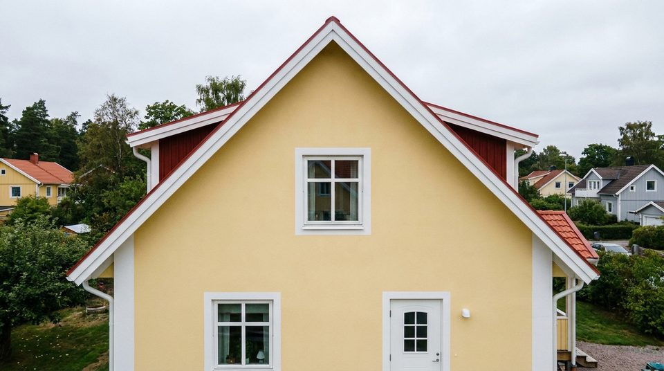 Omputsning av fasad