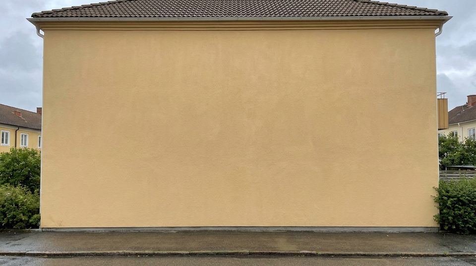 Lagning av putsad fasad