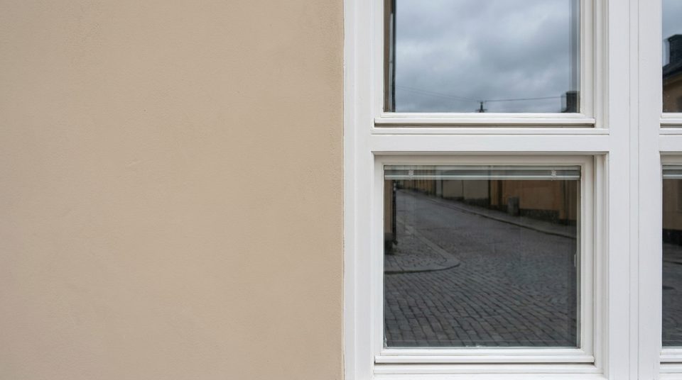 Lagning av putsad fasad
